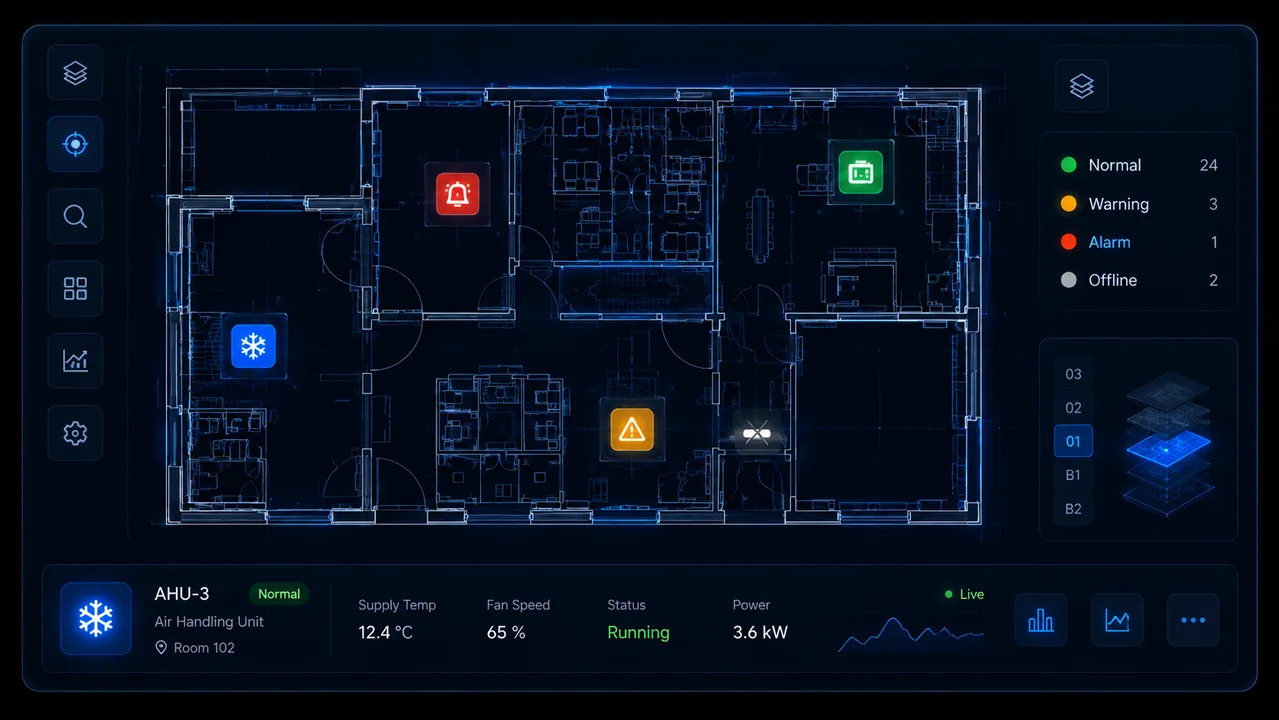 Floor digital twin
